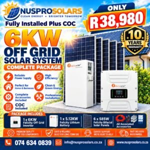 6kW Off-Grid Solar System — Felicity
